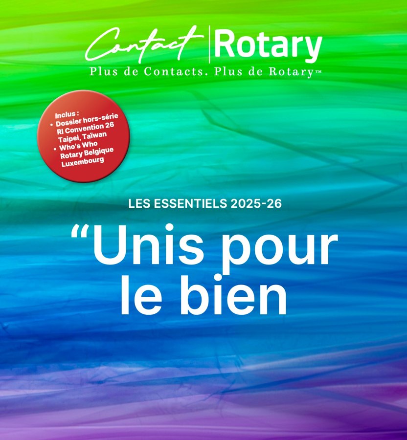 Couverture des Essentiels 2025-26 : « Unis pour le bien »