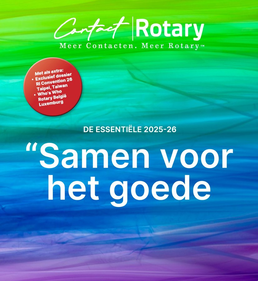 Cover van De Essentiële 2025-26: “Samen voor het goede”